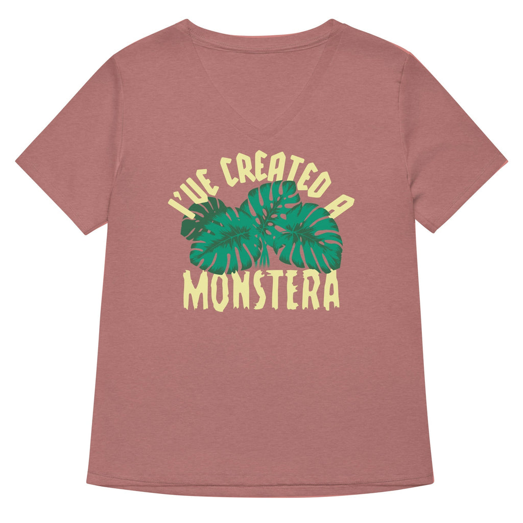 I've Created A Monstera Women's V-Neck Tee