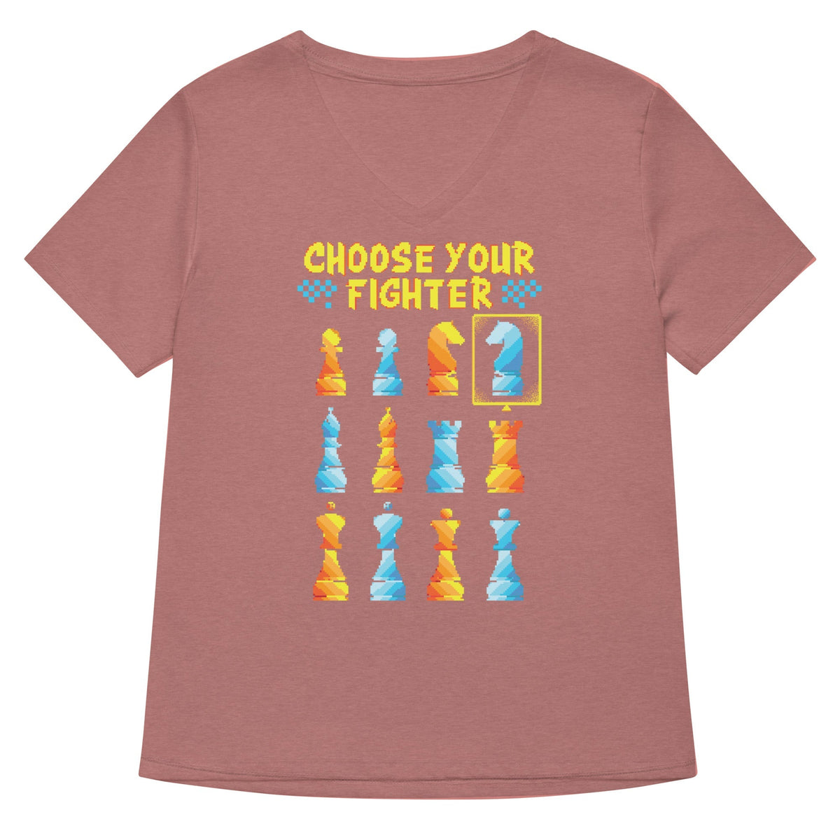 Choose Your Fighter Women's V-Neck Tee