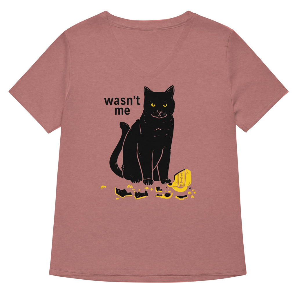 Wasn't Me Women's V-Neck Tee