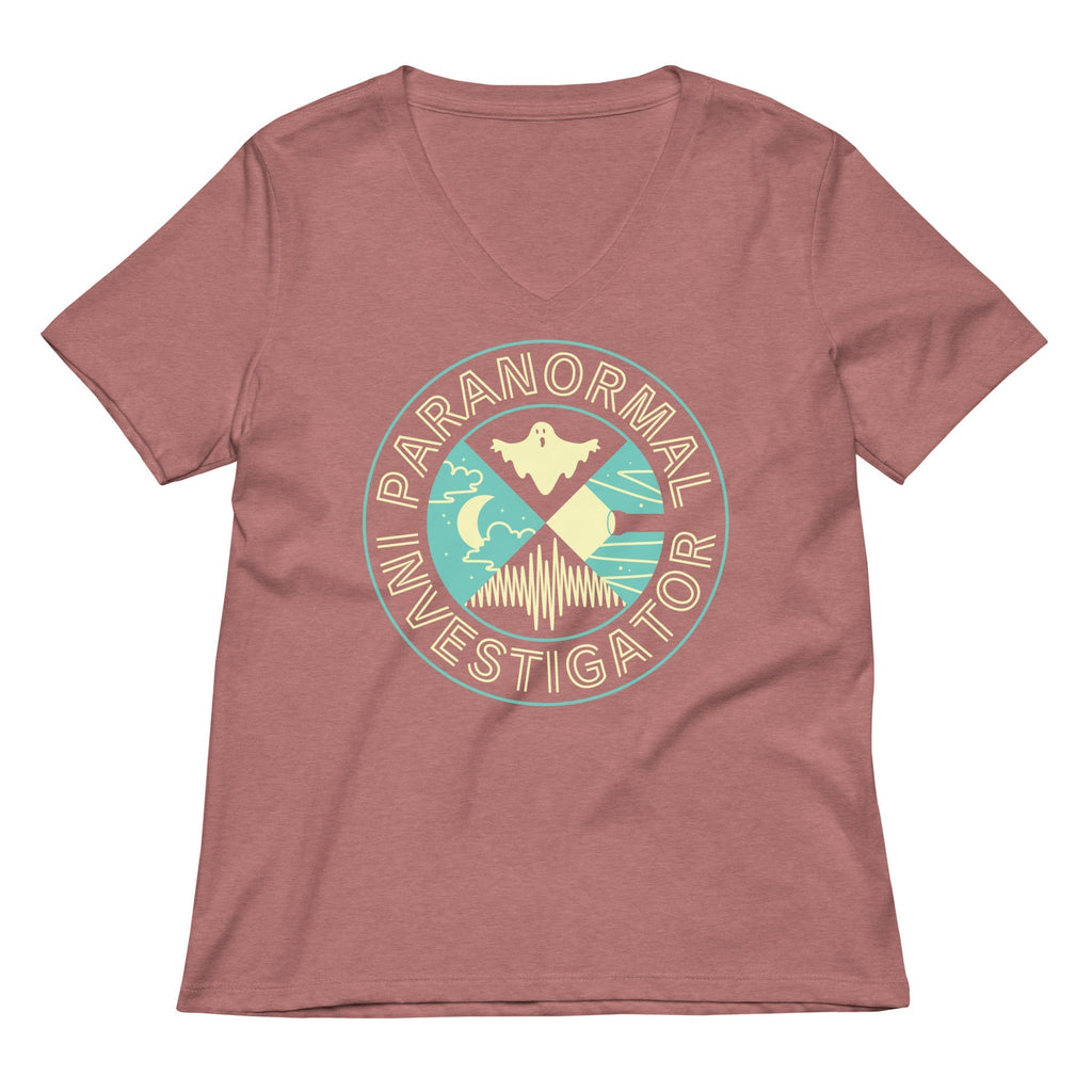 Paranormal Investigator Women's V-Neck Tee