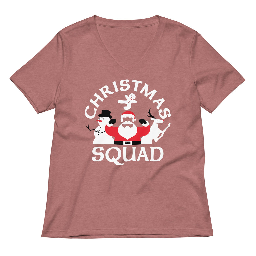 Christmas Squad Women's V-Neck Tee