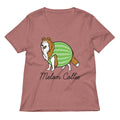 Melon Collie Women's V-Neck Tee