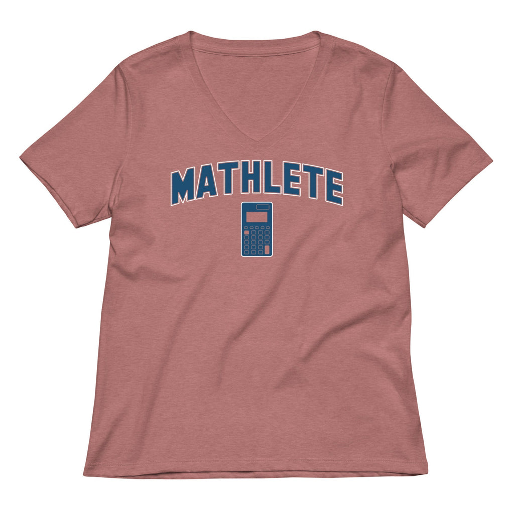 Mathlete Women's V-Neck Tee