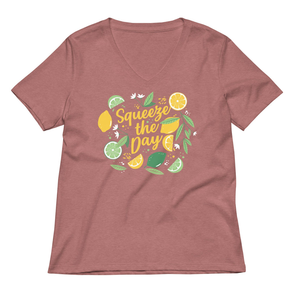 Squeeze The Day Women's V-Neck Tee