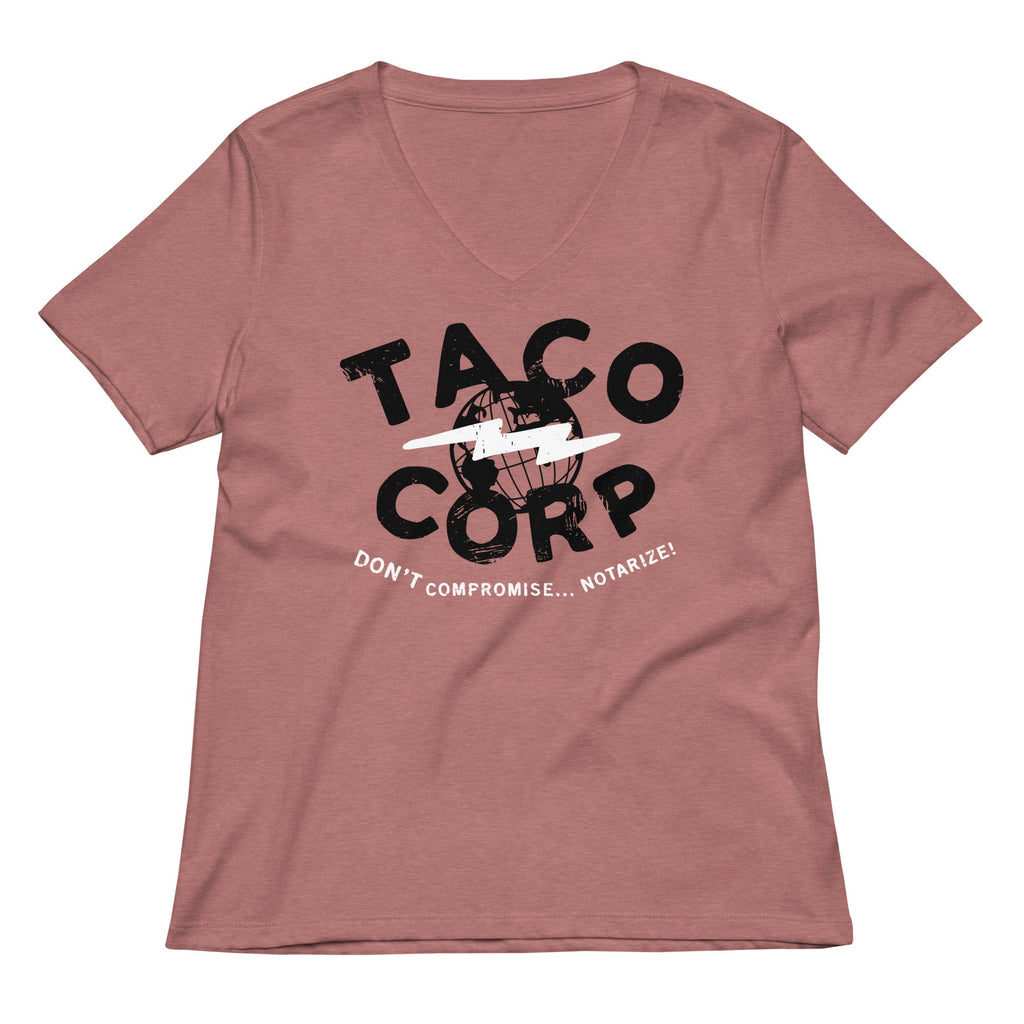 Taco Corp Women's V-Neck Tee