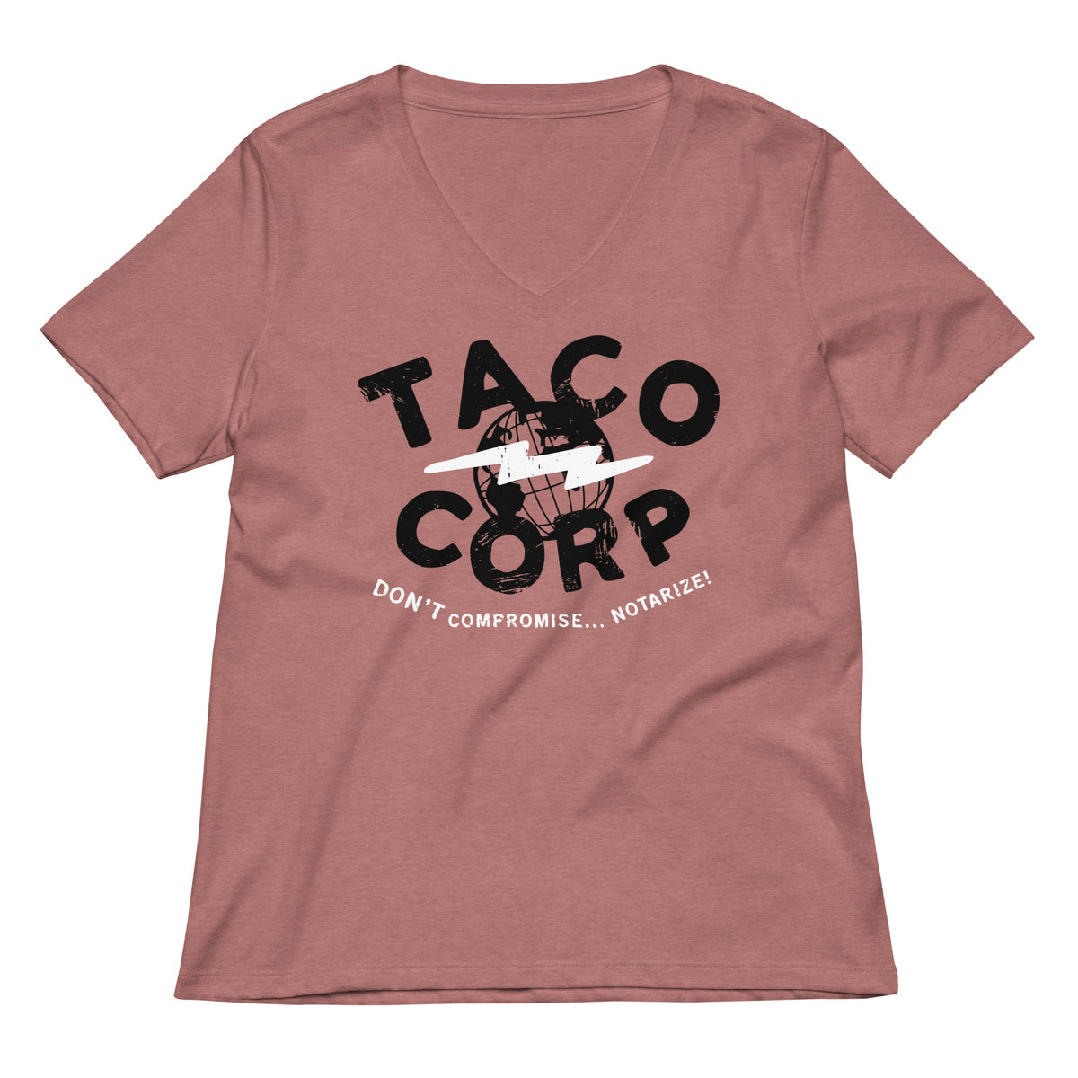 Taco Corp Women's V-Neck Tee