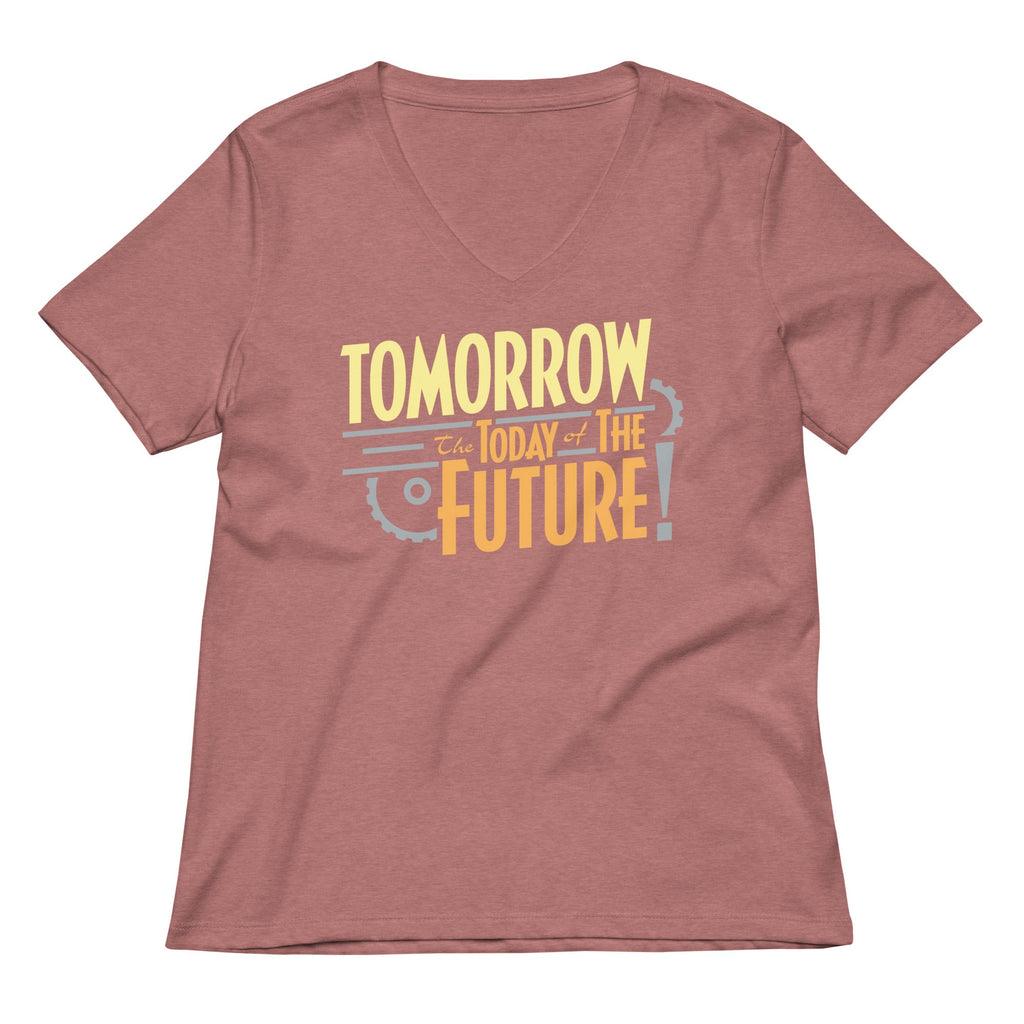 Tomorrow, The Today Of The Future Women's V-Neck Tee