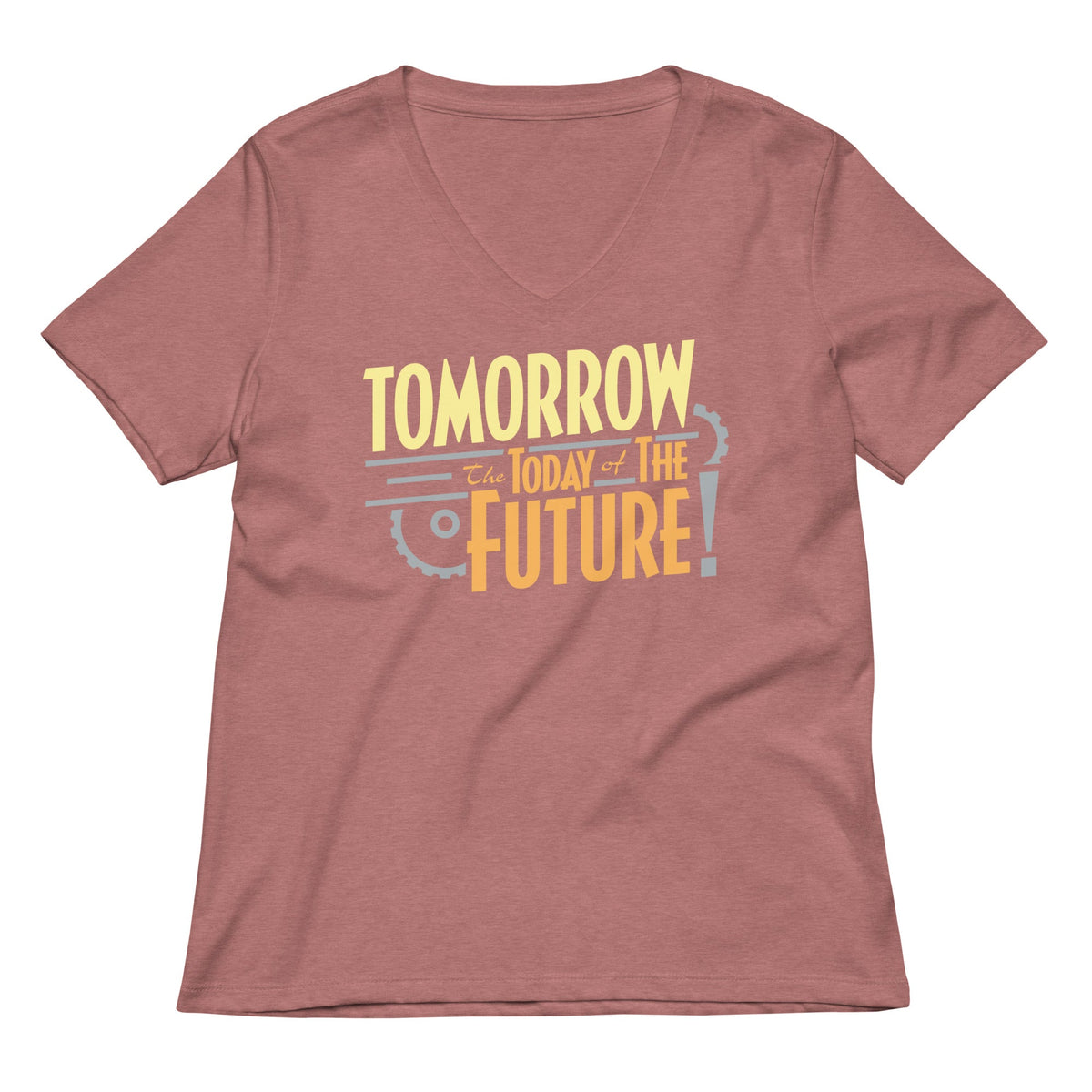 Tomorrow, The Today Of The Future Women's V-Neck Tee