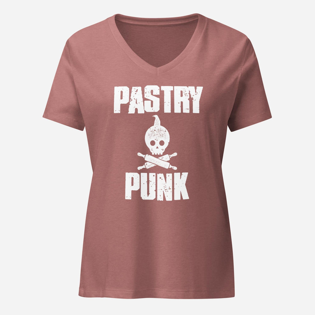 Pastry Punk Womenâ€™s Relaxed V-neck Tee