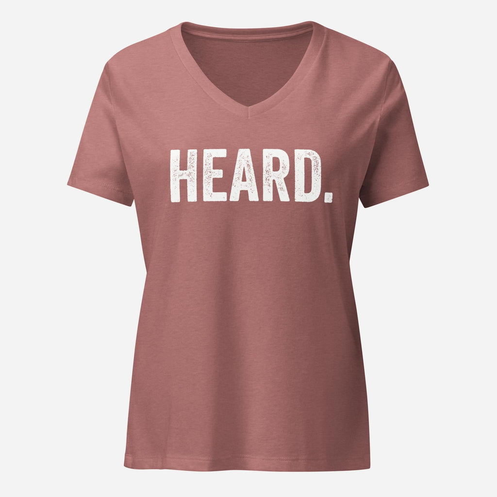 Heard Womenâ€™s Relaxed V-neck Tee