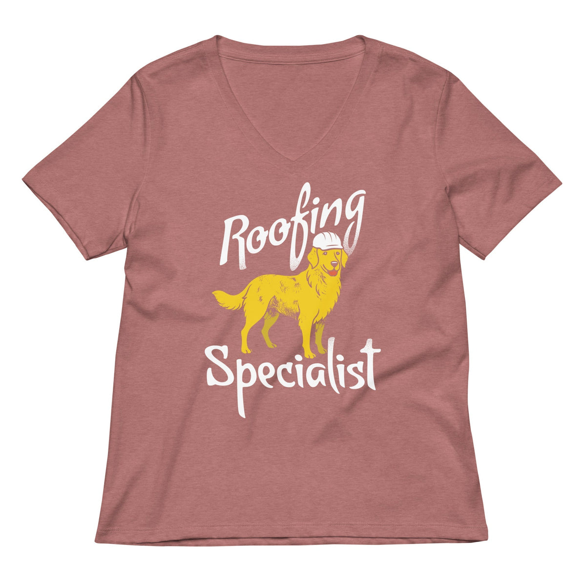 Roofing Specialist Women's V-Neck Tee