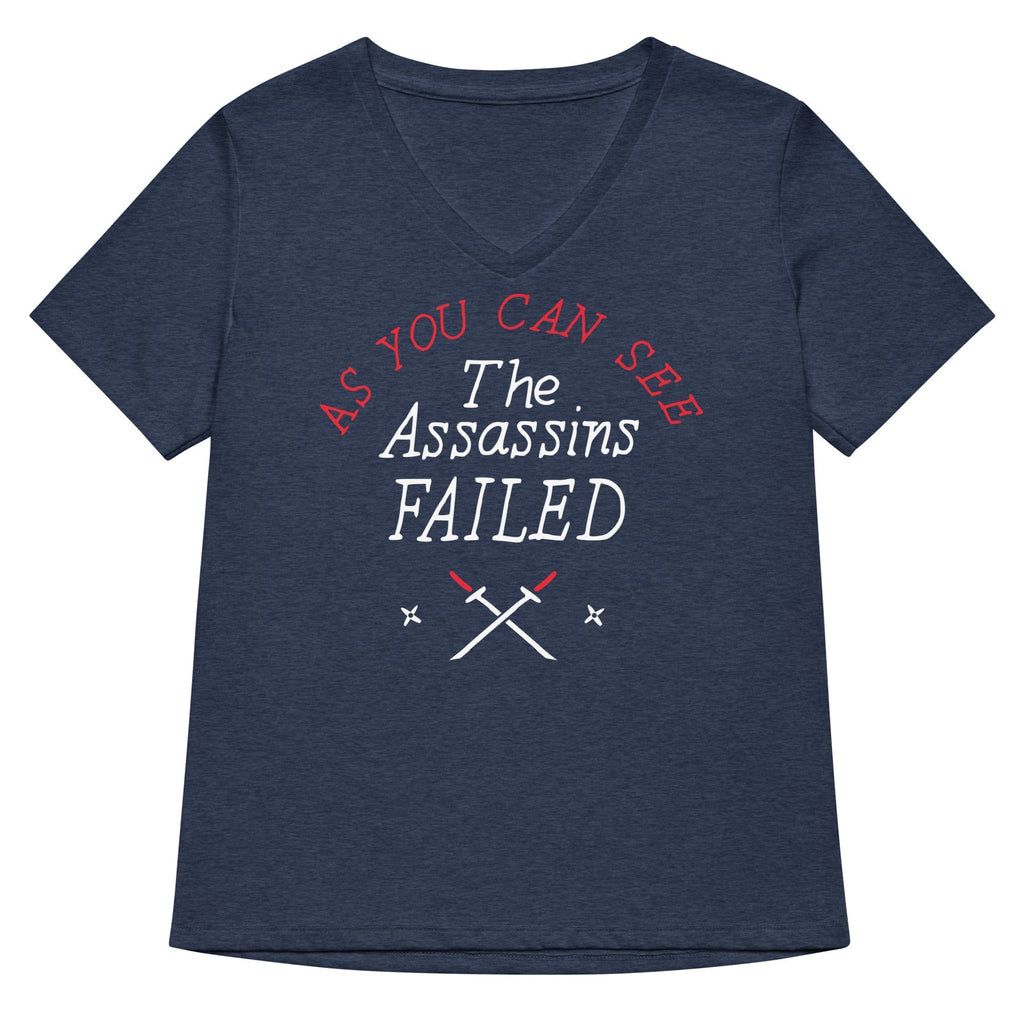 The Assassins Failed Women's V-Neck Tee