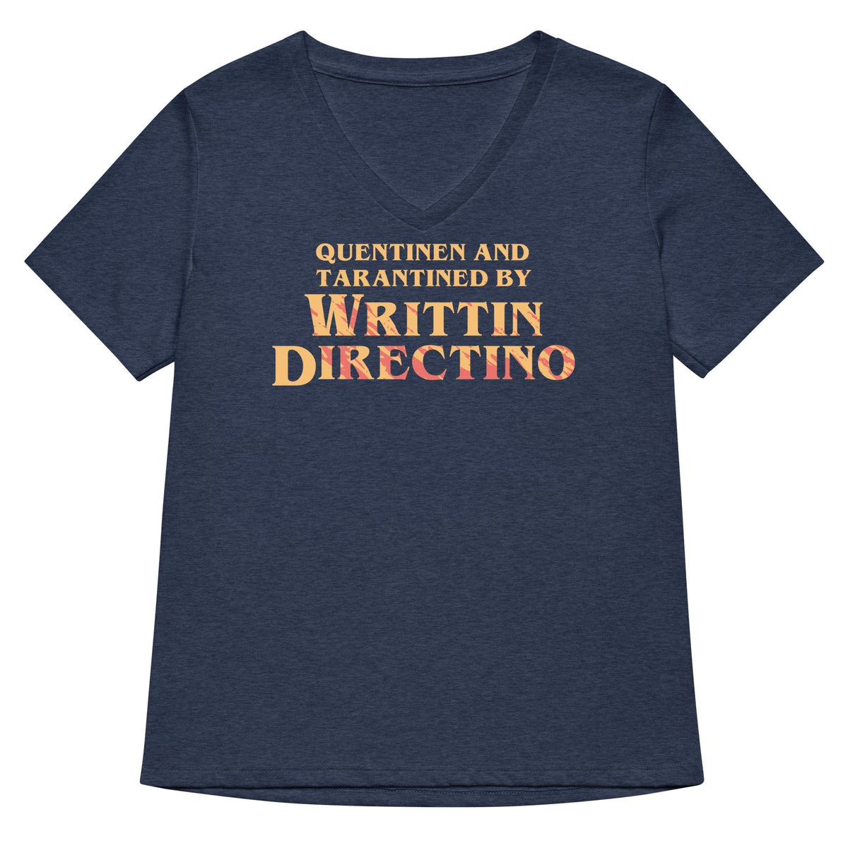 Writtin Directino Women's V-Neck Tee