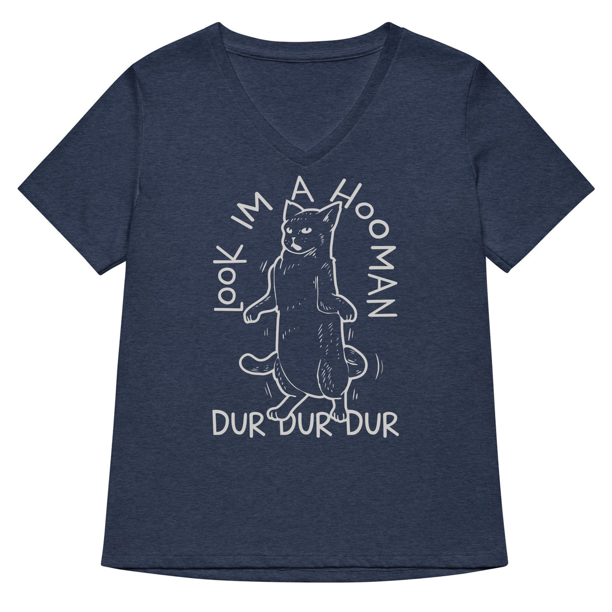 Look I'm A Hooman Women's V-Neck Tee