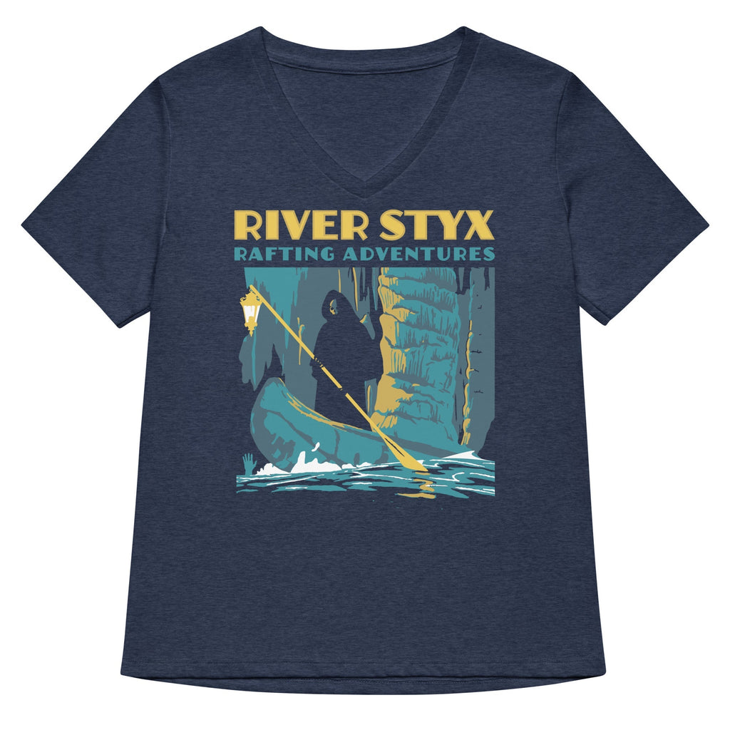 River Styx Rafting Adventures Women's V-Neck Tee