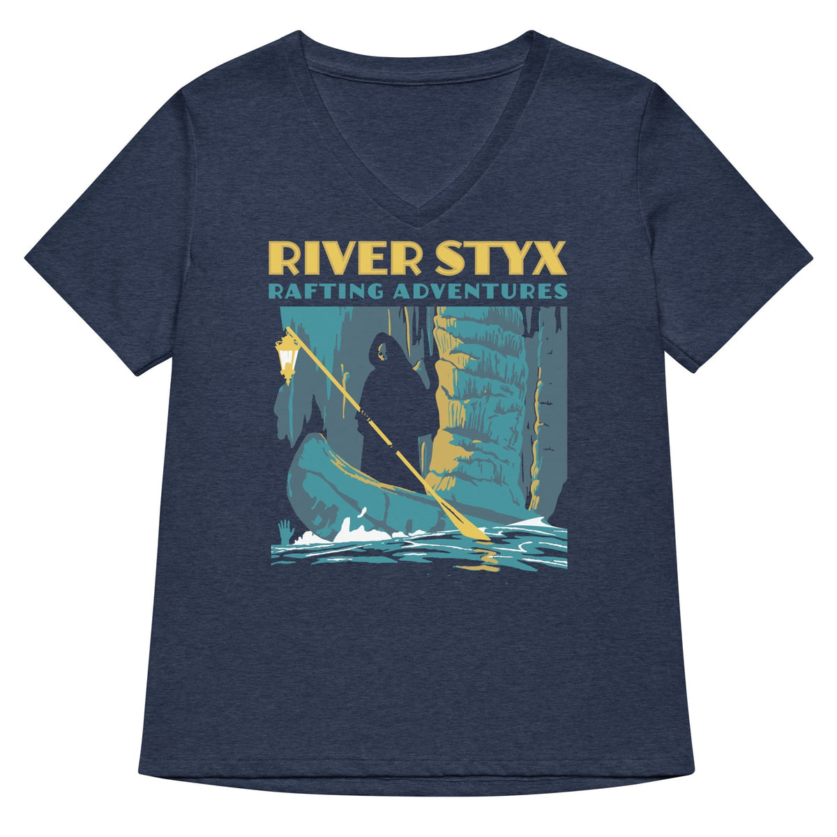 River Styx Rafting Adventures Women's V-Neck Tee