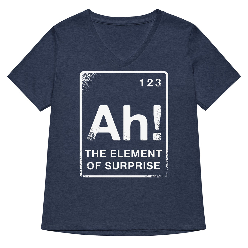 The Element Of Surprise Women's V-Neck Tee