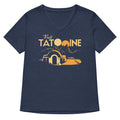 Visit Tatooine Women's V-Neck Tee