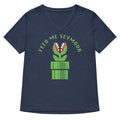 Feed Me Seymour Women's V-Neck Tee
