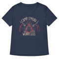 Camp S'more Worry Less Women's V-Neck Tee