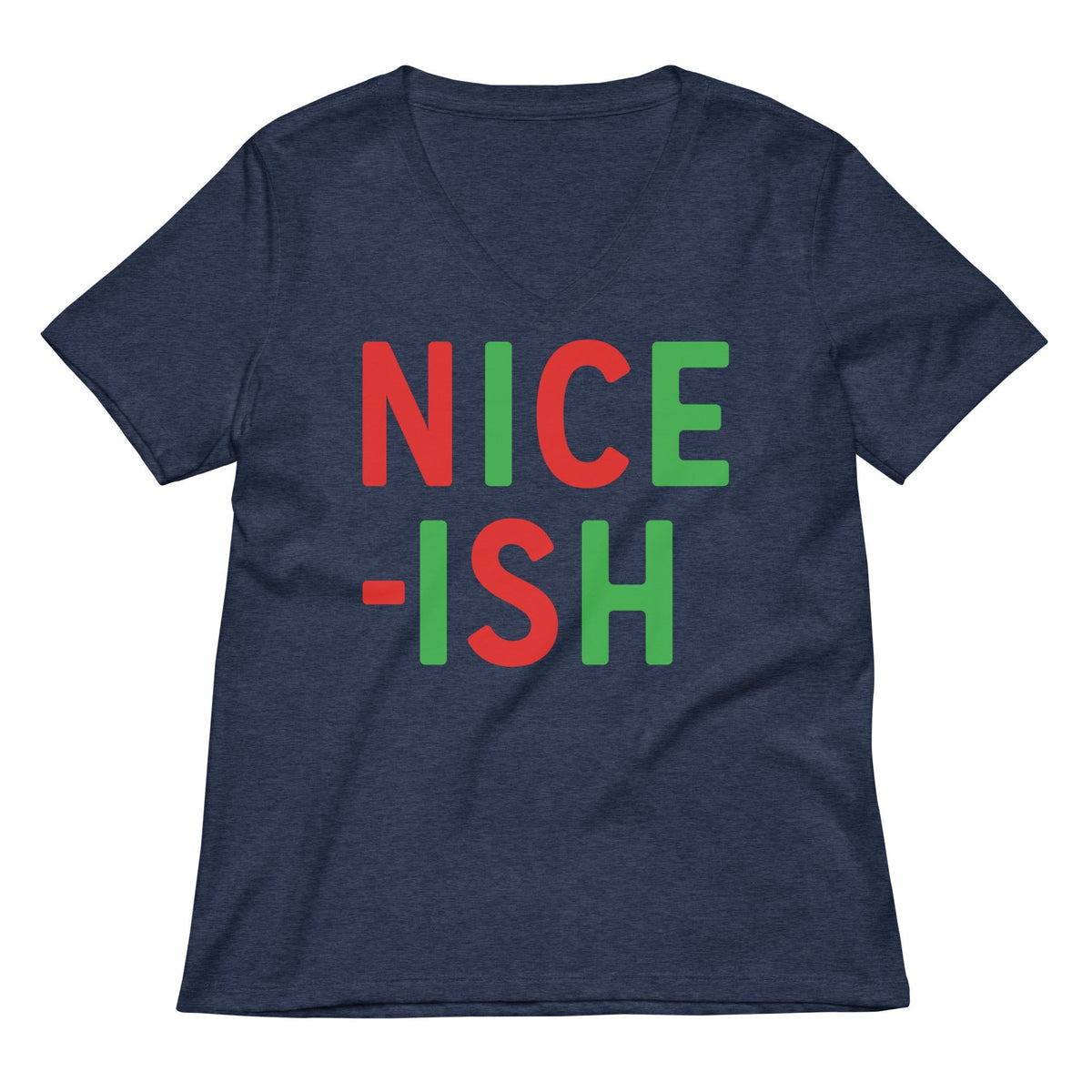 Nice-ish Women's V-Neck Tee