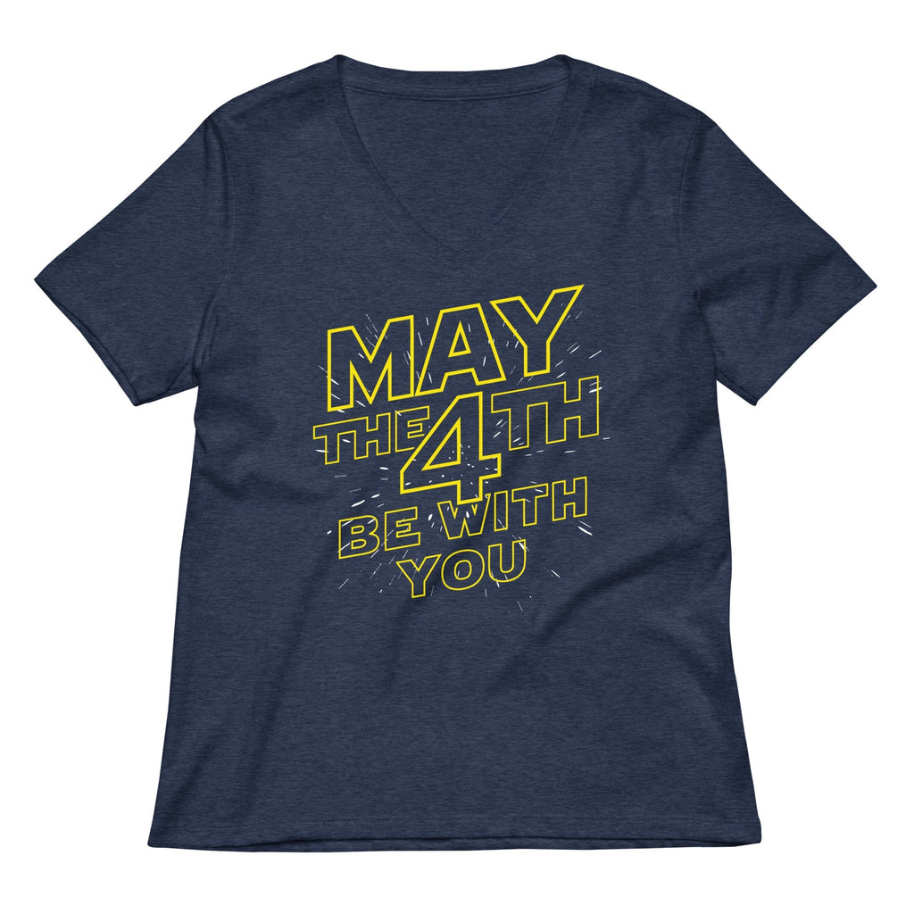 May The 4th Be With You Women's V-Neck Tee