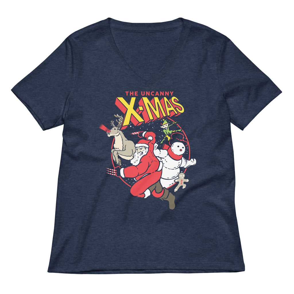 The Uncanny X-Mas Women's V-Neck Tee
