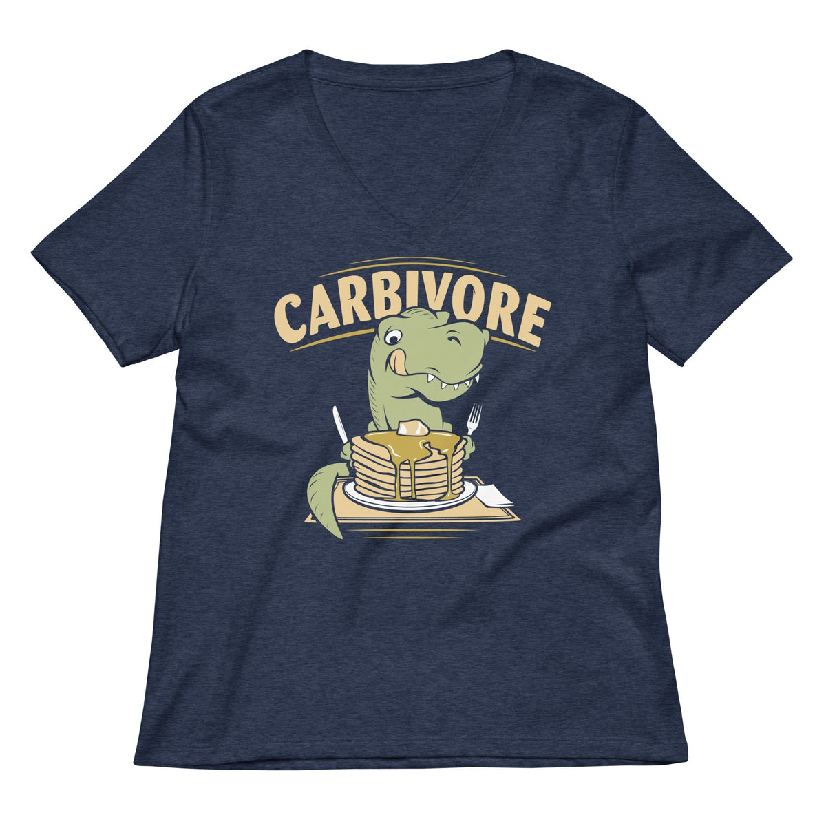 Carbivore Women's V-Neck Tee