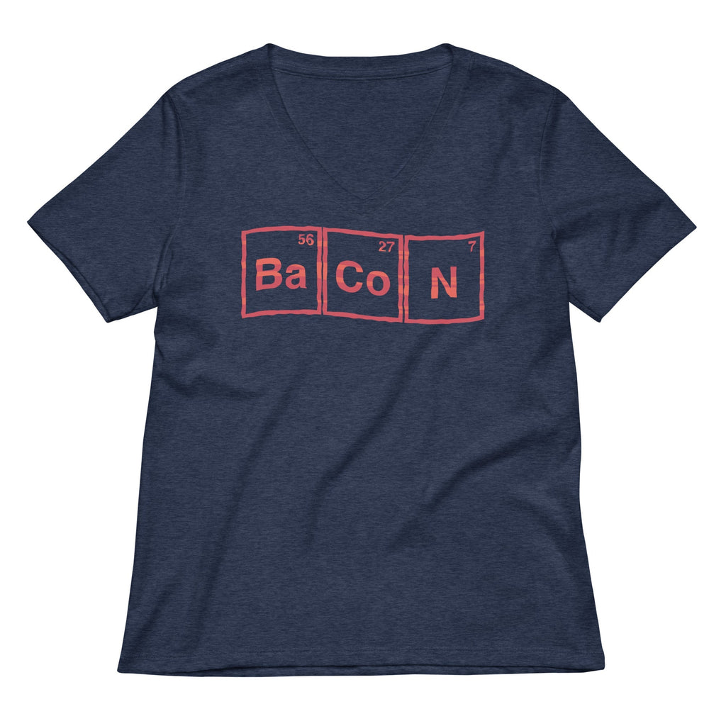 Bacon Compound Women's V-Neck Tee