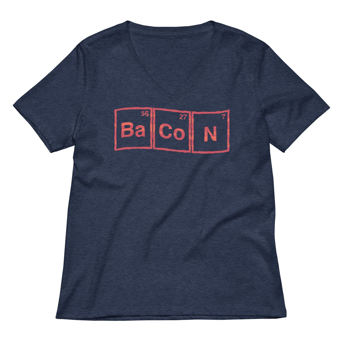 Bacon Compound Women's V-Neck Tee
