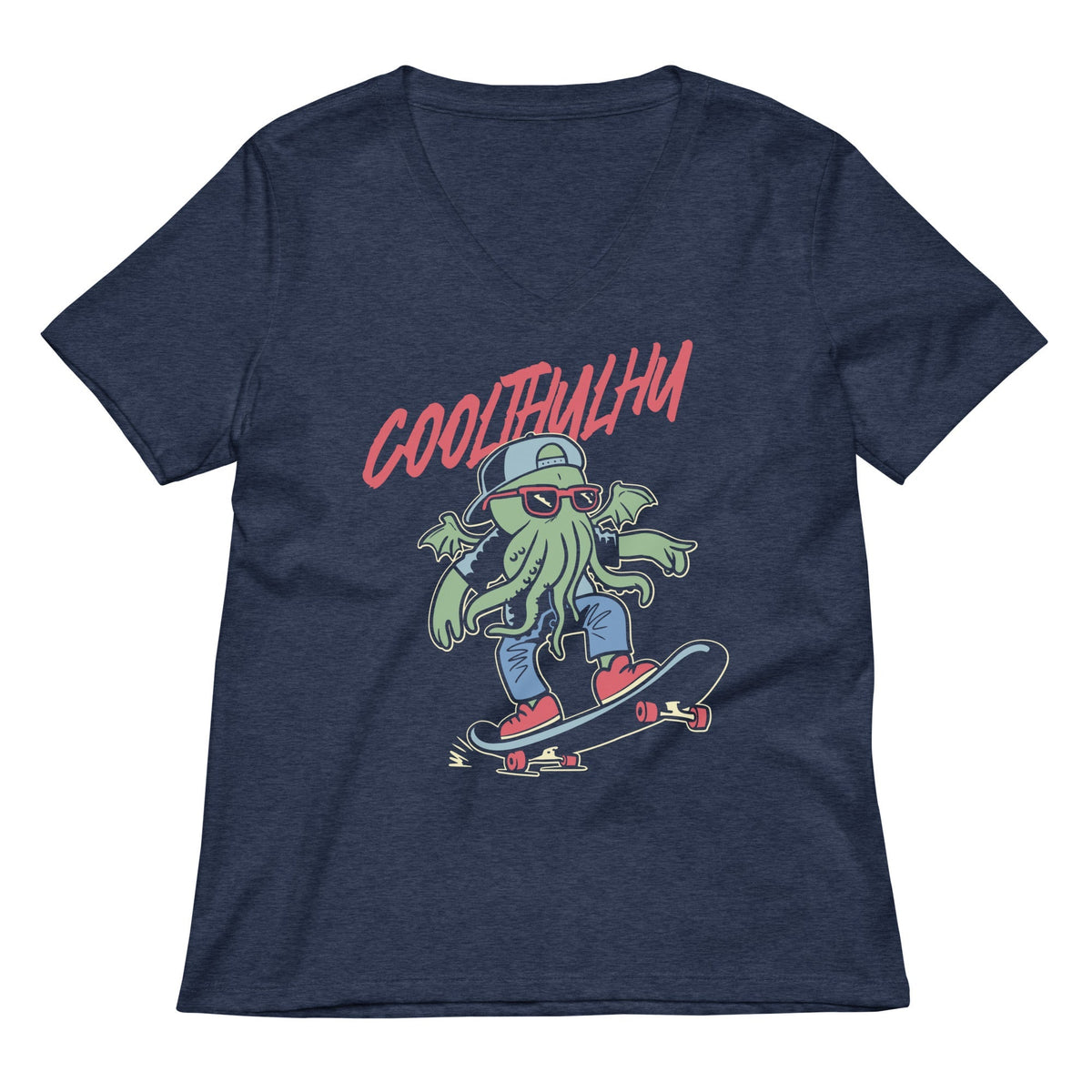 Coolthulhu Women's V-Neck Tee