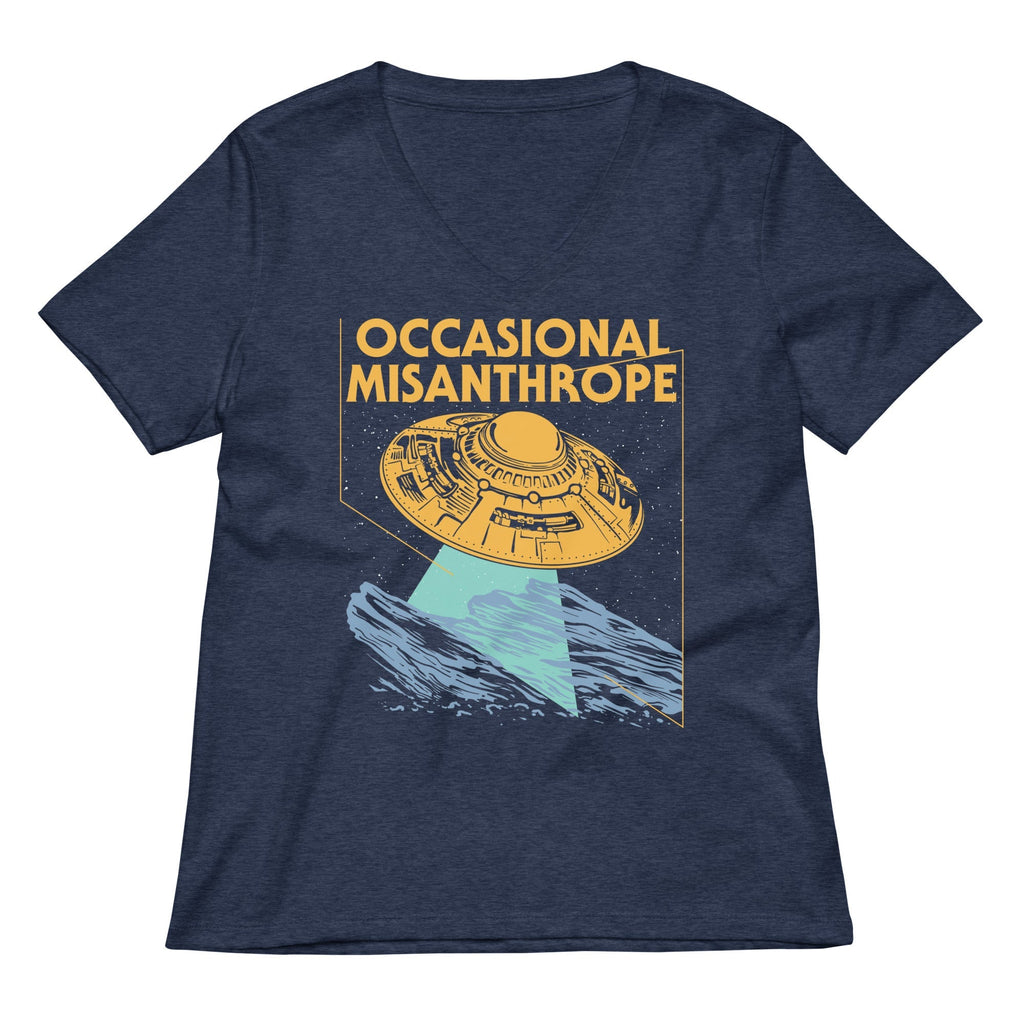 Occasional Misanthrope Women's V-Neck Tee