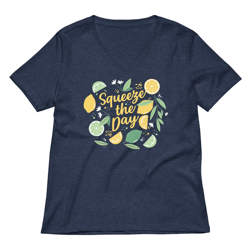 Squeeze The Day Women's V-Neck Tee
