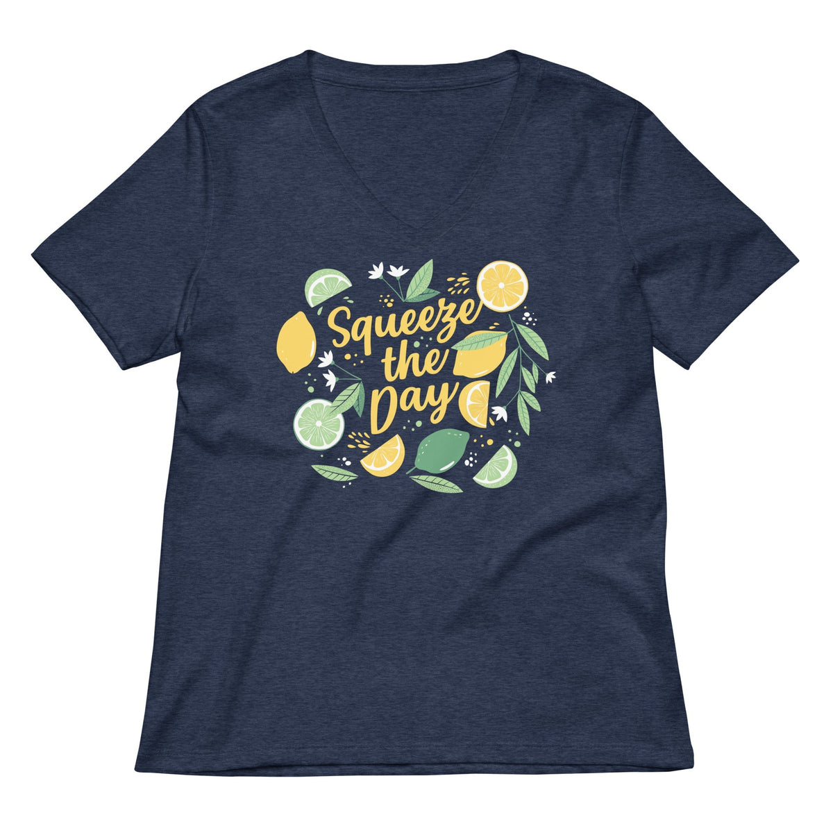 Squeeze The Day Women's V-Neck Tee