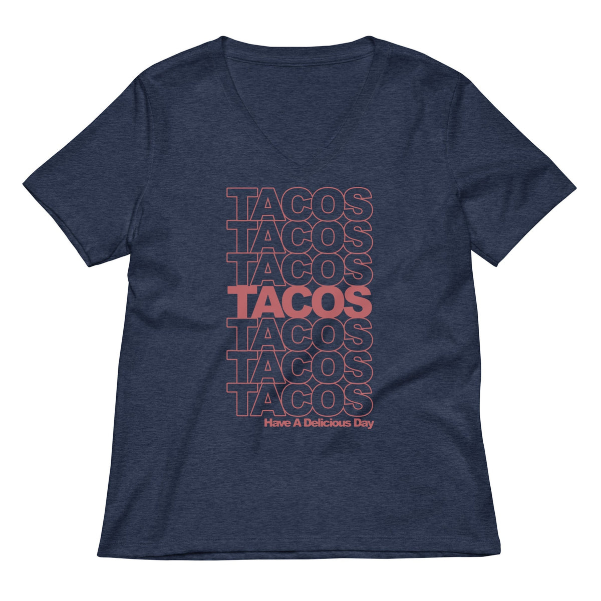 Tacos Tacos Tacos Women's V-Neck Tee