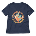 I Am But A Conduit For Nonsense Women's V-Neck Tee