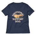 Emotional Support Dog Women's V-Neck Tee