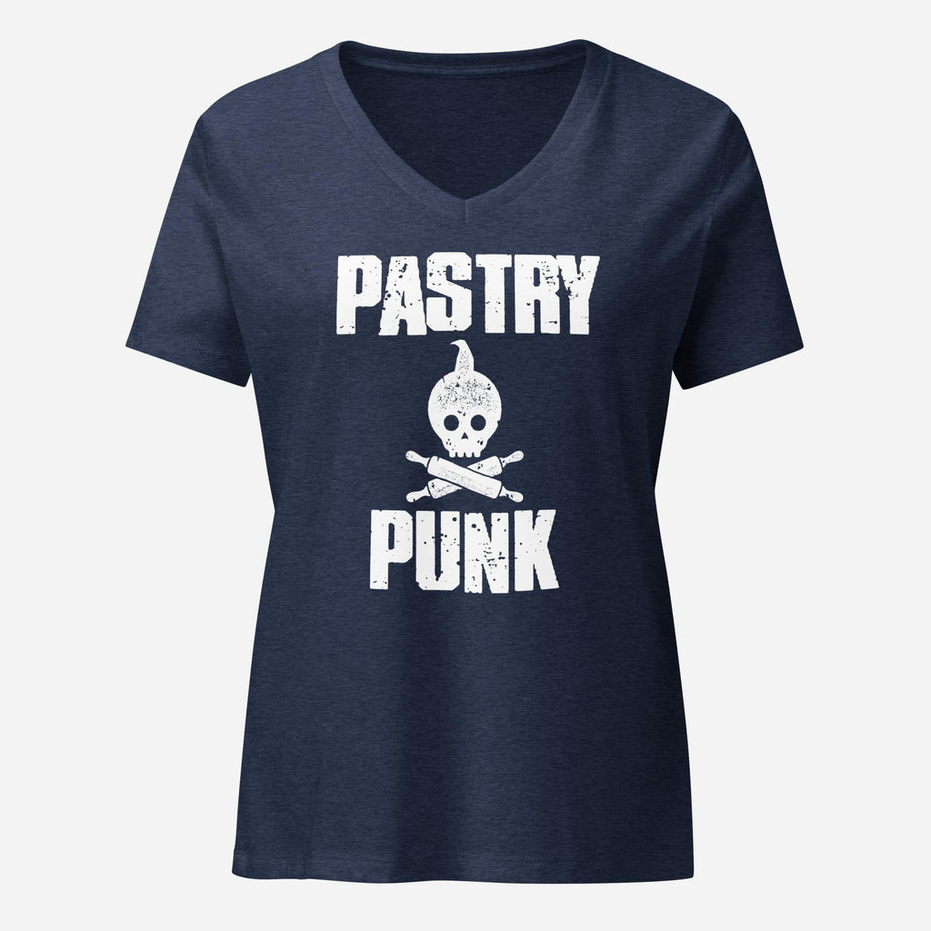 Pastry Punk Womenâ€™s Relaxed V-neck Tee