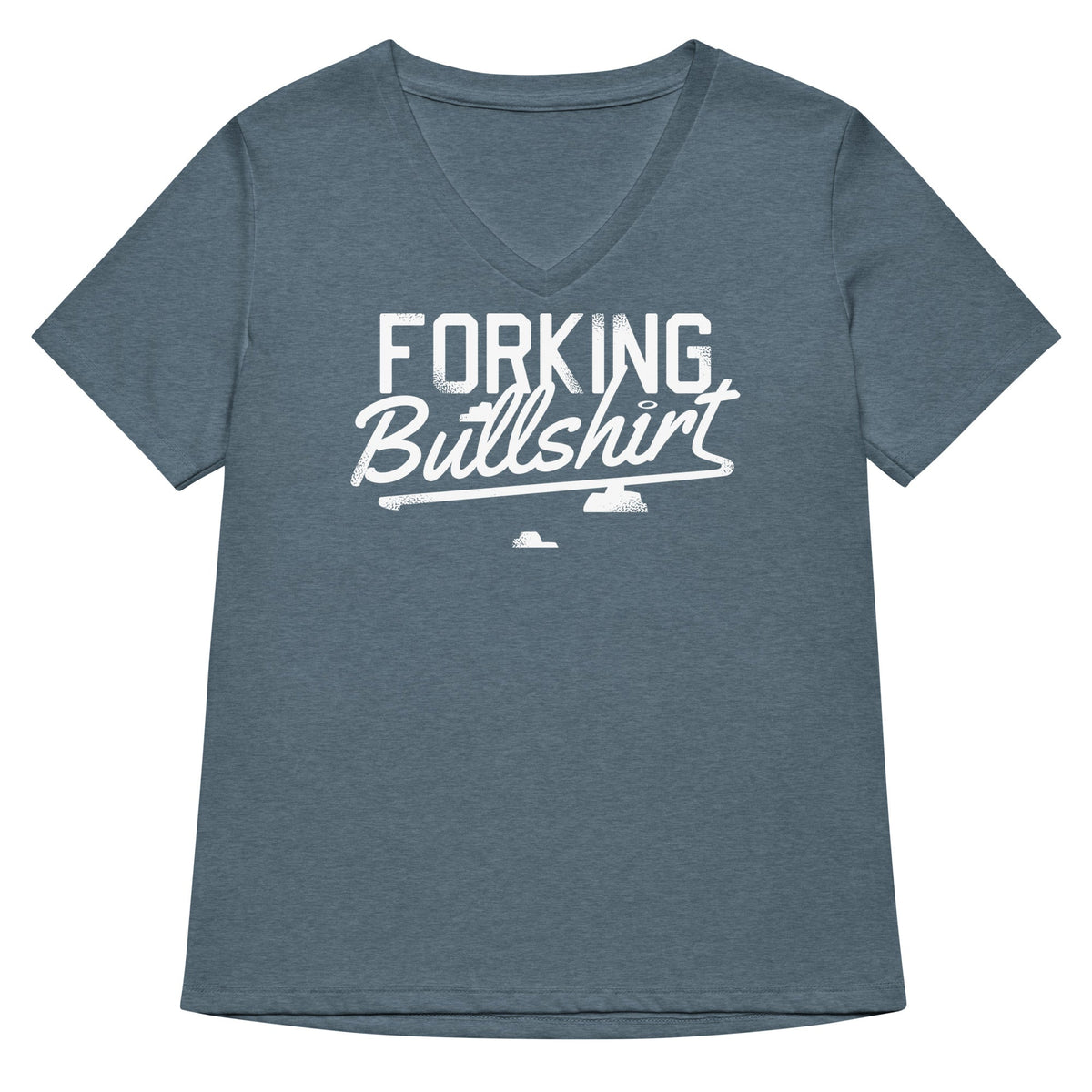 Forking Bullshirt Women's V-Neck Tee