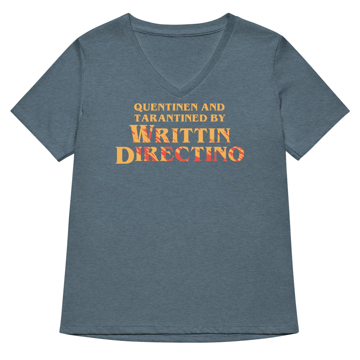 Writtin Directino Women's V-Neck Tee