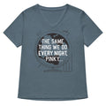 The Same Thing We Do Every Night Women's V-Neck Tee