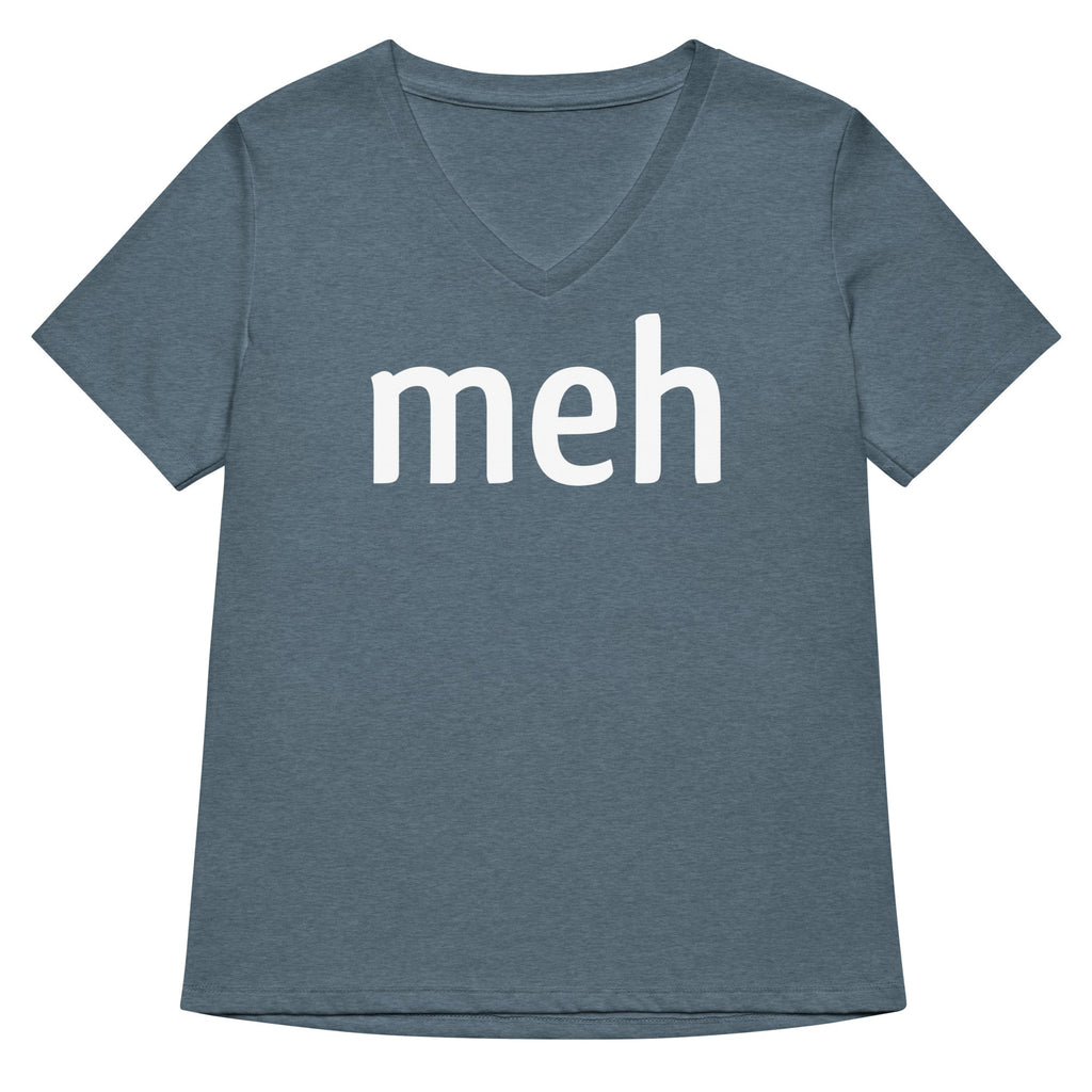 Meh Shirt Women's V-Neck Tee