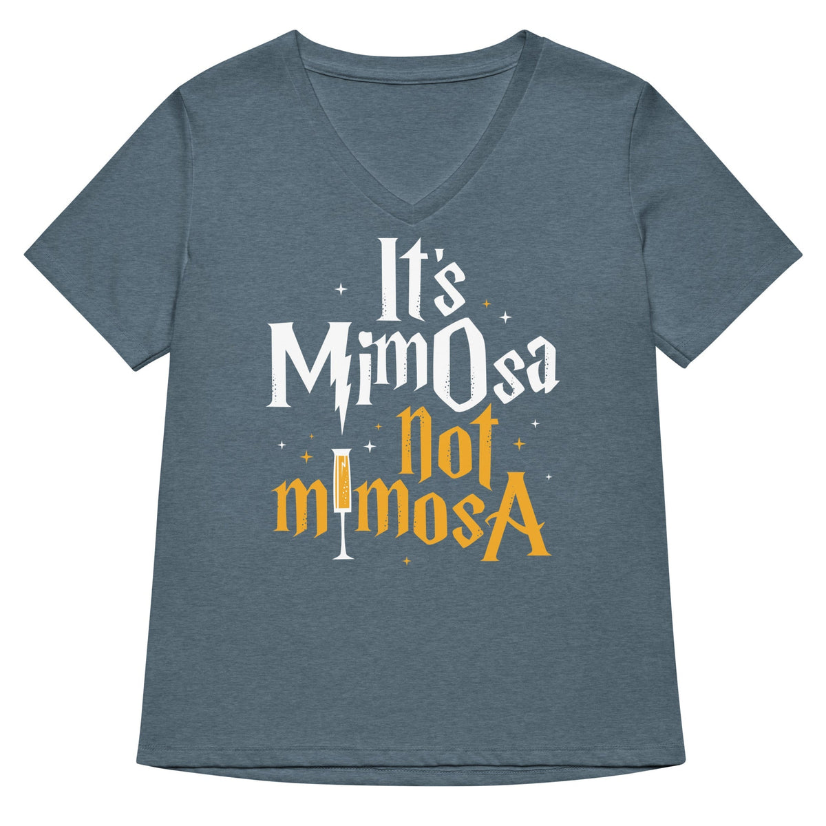 It's Mimosa Not Mimosa Women's V-Neck Tee