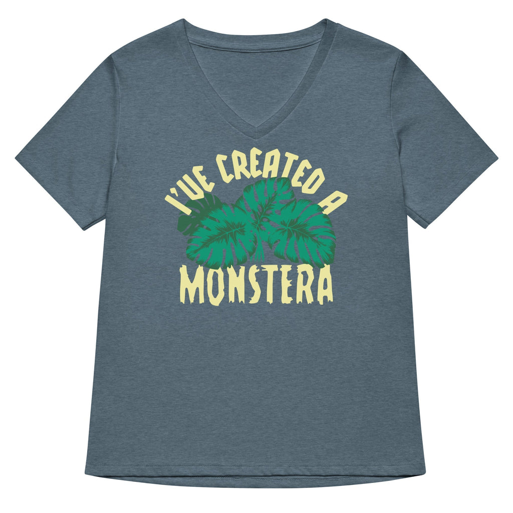 I've Created A Monstera Women's V-Neck Tee