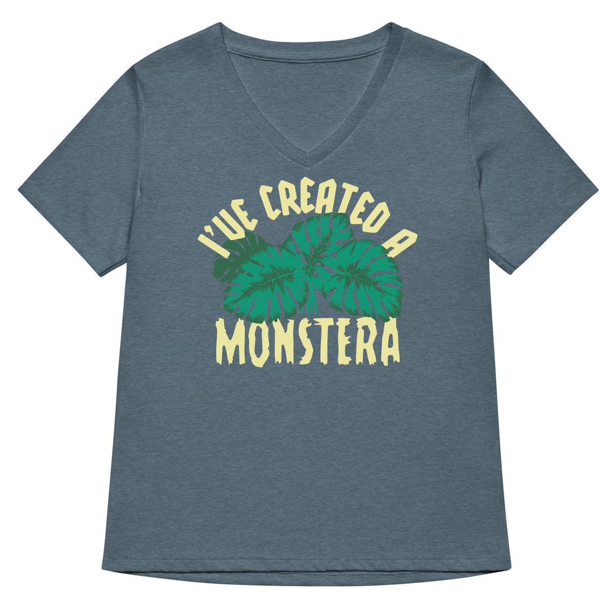 I've Created A Monstera Women's V-Neck Tee