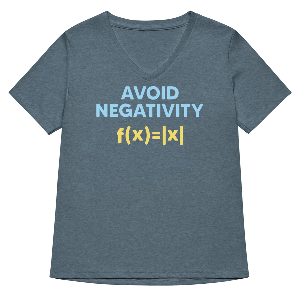 Avoid Negativity Women's V-Neck Tee