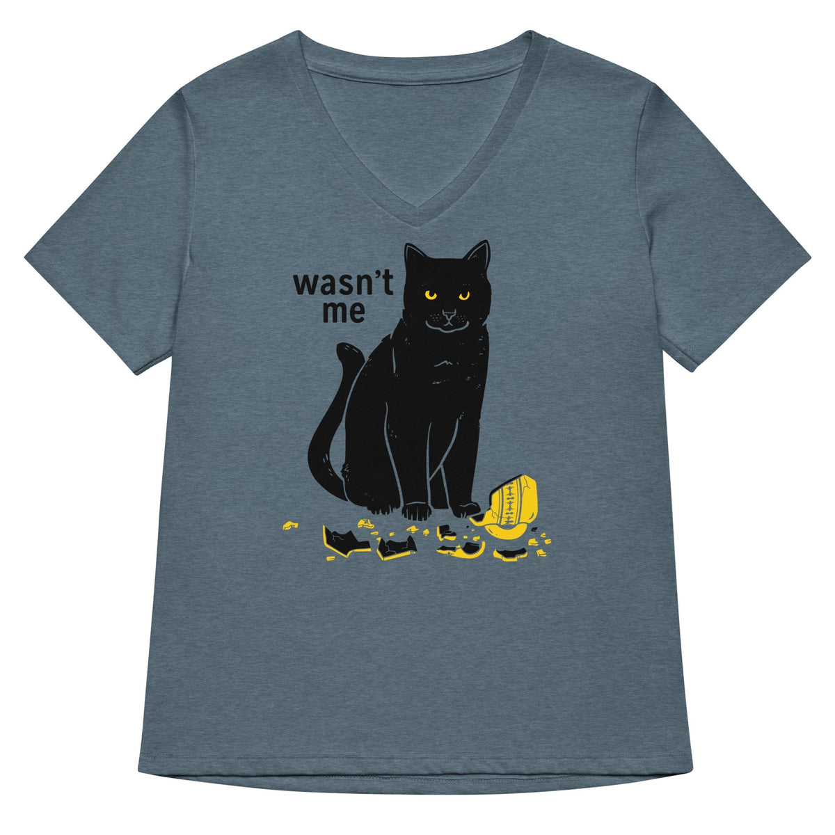Wasn't Me Women's V-Neck Tee