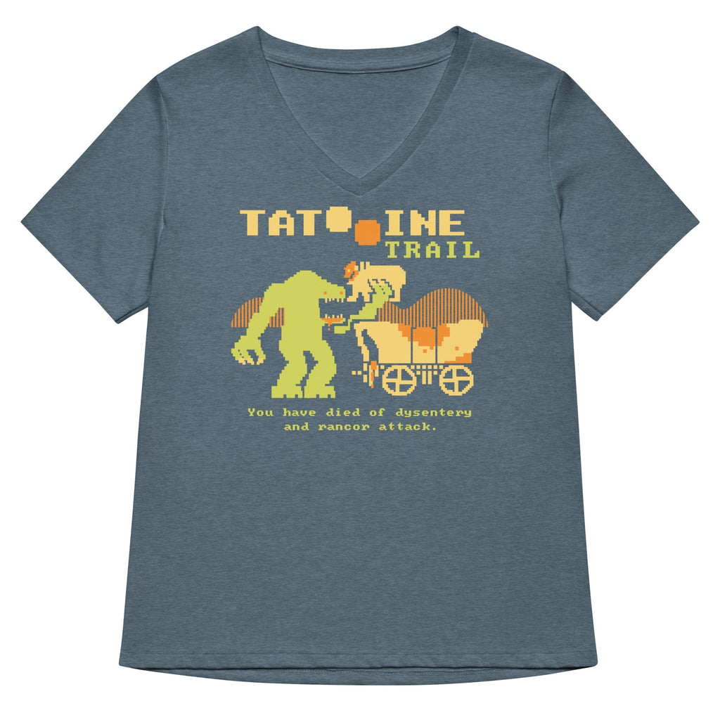 Tatooine Trail Women's V-Neck Tee