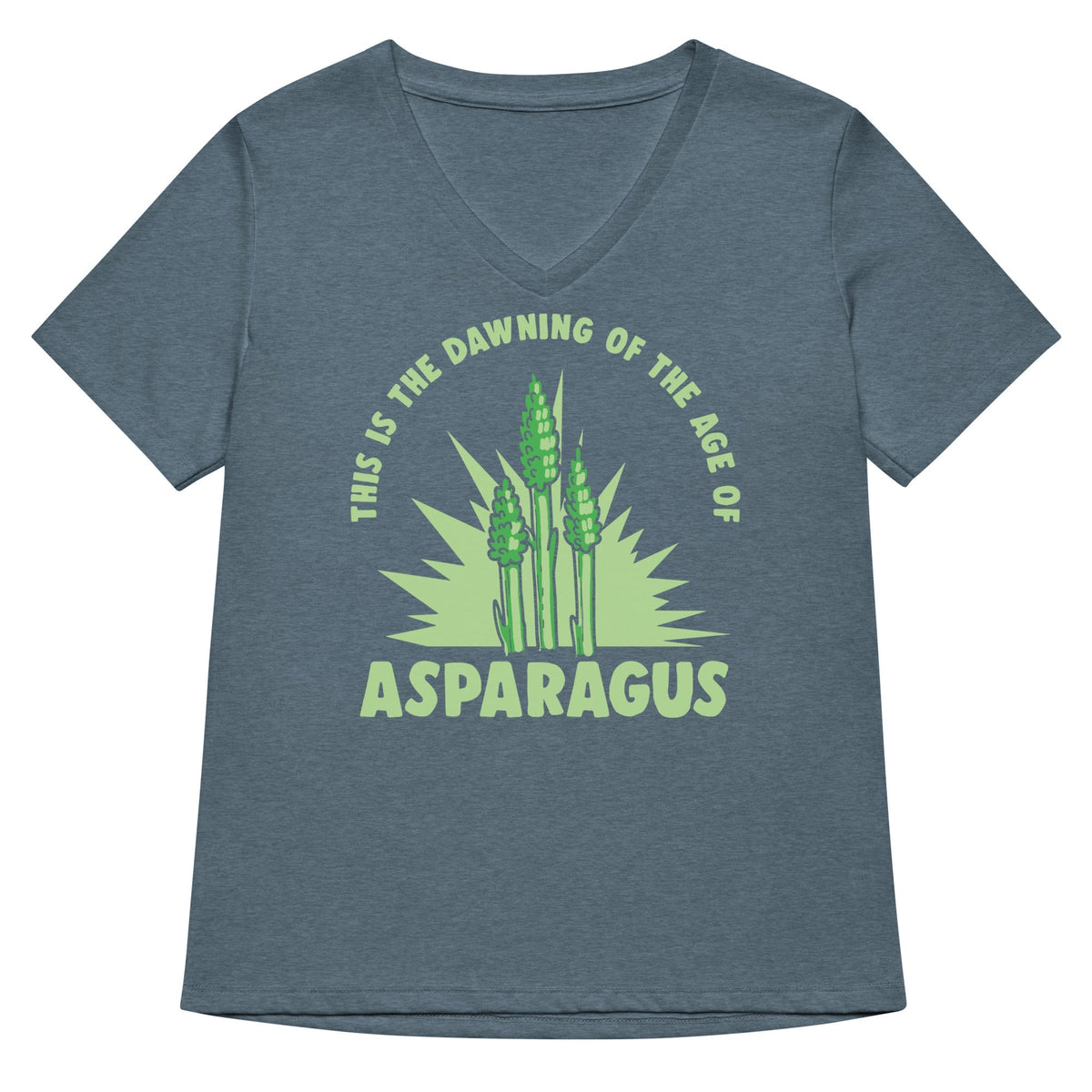 Age Of Asparagus Women's V-Neck Tee