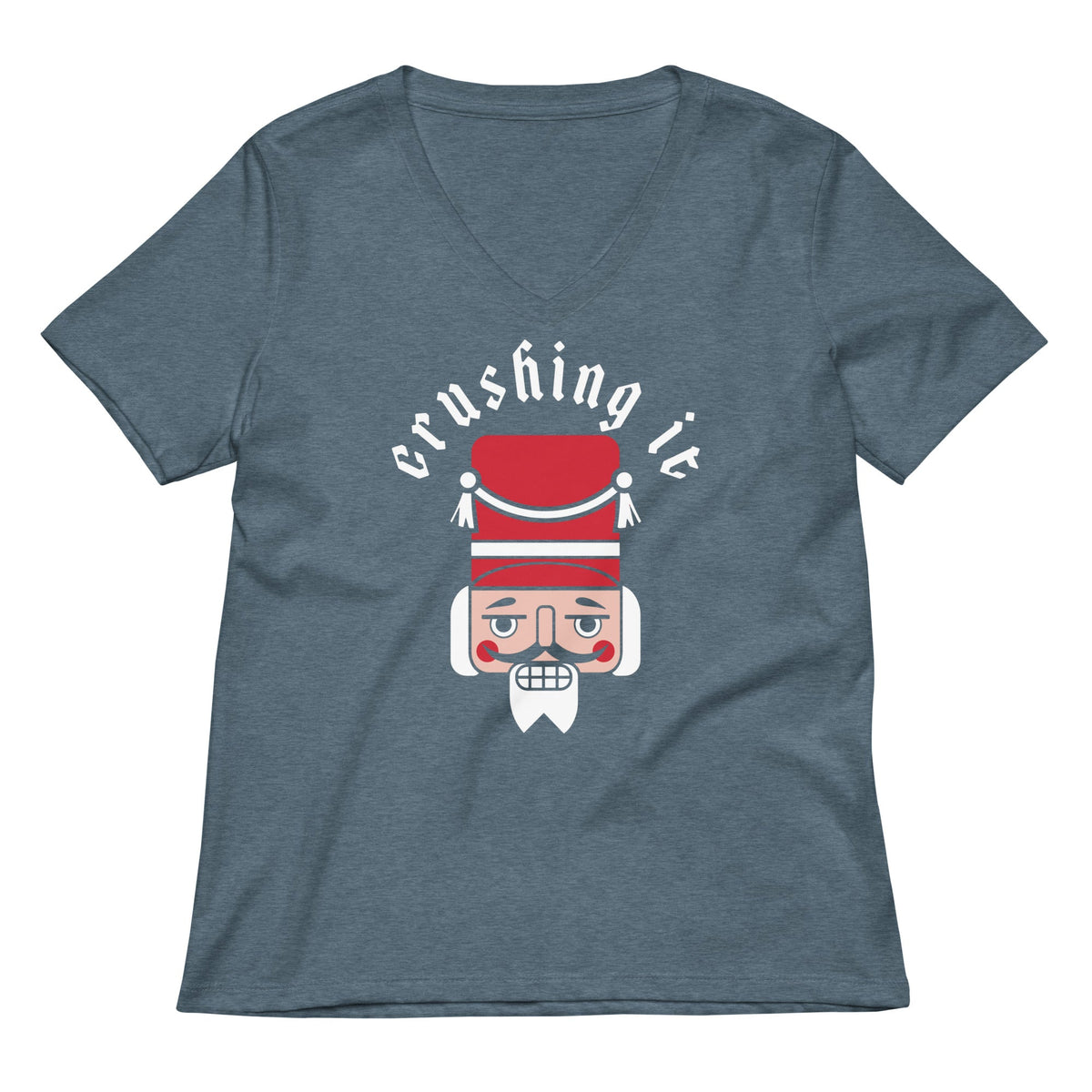 Crushing It Women's V-Neck Tee